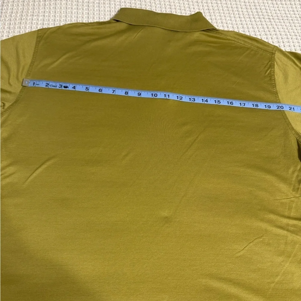 NWOT Jim Thompson Men's Olive Green Polo Shirt Size XL - Picture 8 of 8